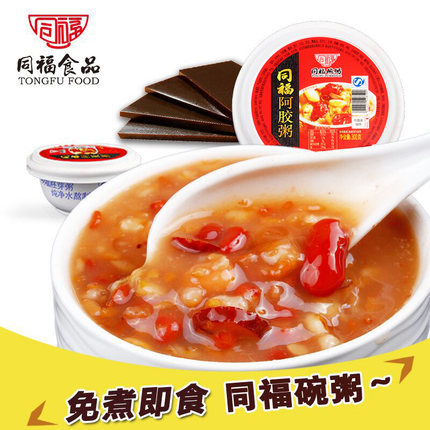 同福【阿胶粥】滋补养生方便碗粥 可微波加热 300g